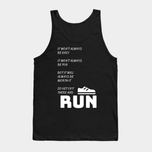 Best Funny Gift Idea for Running Lovers Tank Top